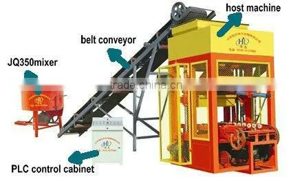 QTJ4-25 fly ash brick making machine