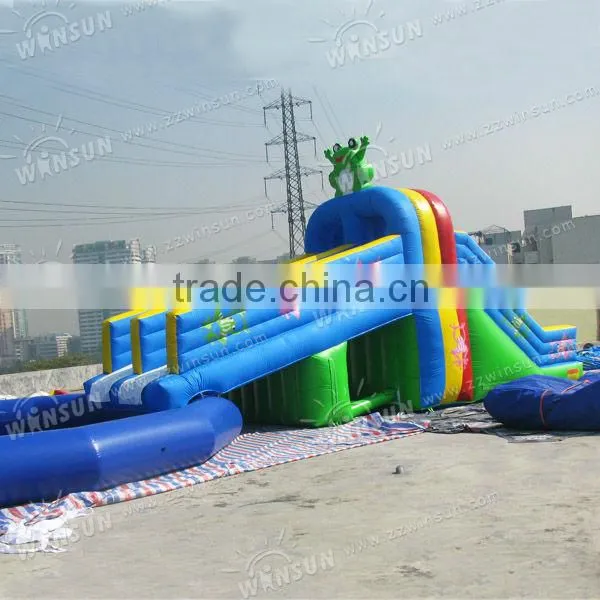 CE certificates hot-selling plastic water slide