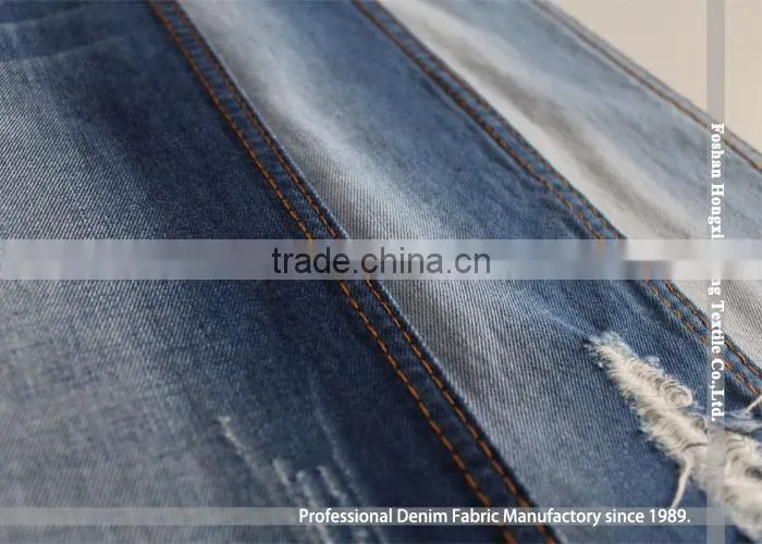 100% Cotton Denim Jean Fabric for denim apparel