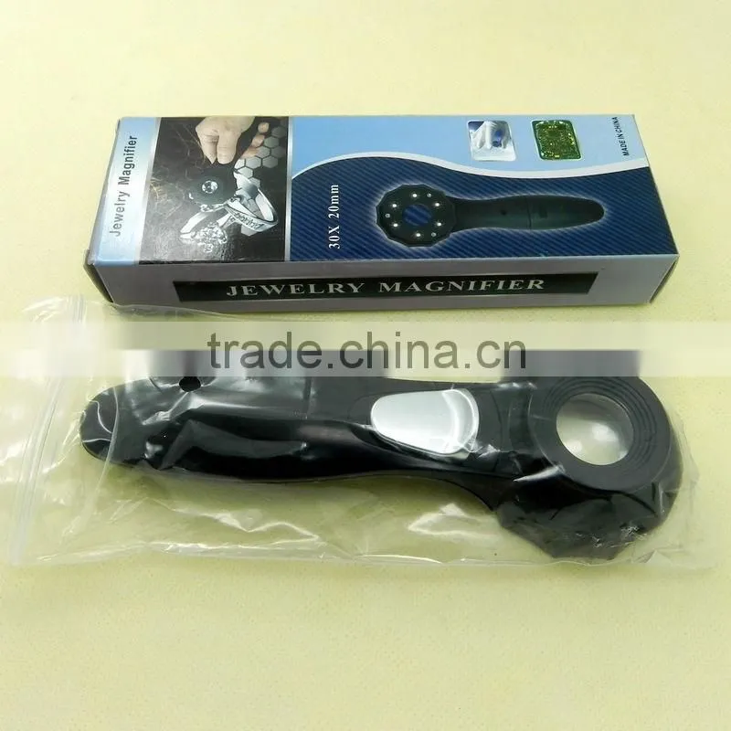 large metal frame10 LED light magnifying glass ,Reading magnifier loupe ,LED magnifying glass Magnifiers for elderly people