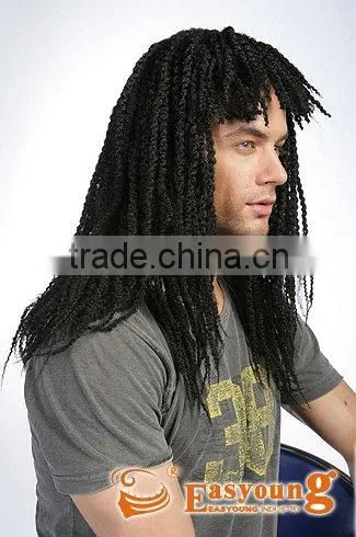 Wholesales synthetic braided dreadlock wigs for african black women