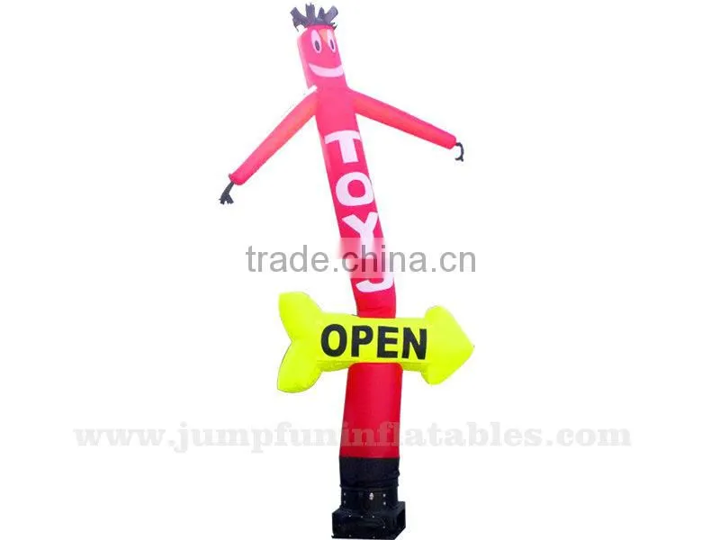"OPEN" Air dancer for promotion and advertising inflatable man customized