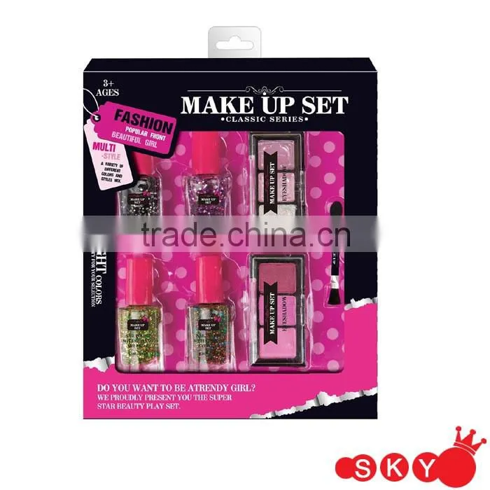 Beautiful girl fashion makeup with ICTI, TRA, DEHP,