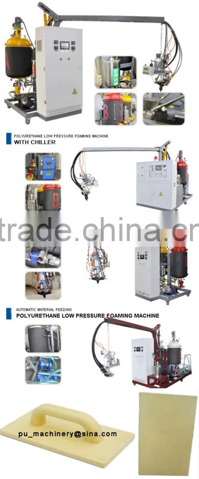 Low Pressure Polyurethane PU Key Chain Foaming Injection Machine
