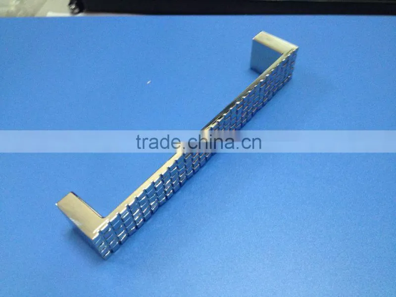 furniture cabinet hardware kitchen zinc chrome handle pulls