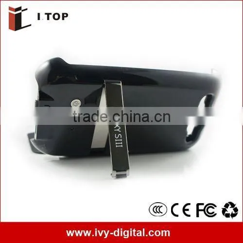 2600mAh Power Case For Samsung galaxy i9300 With Metal Holder