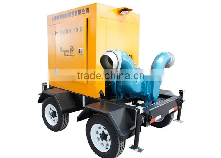 Hot-selling100m3 /hr agricultural irrigation diesel engine water pump