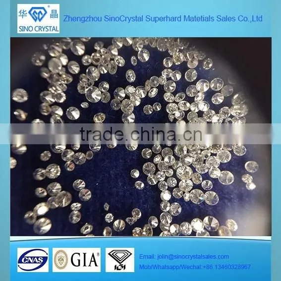 Stock all sizes rough CVD HPHT raw uncut diamond