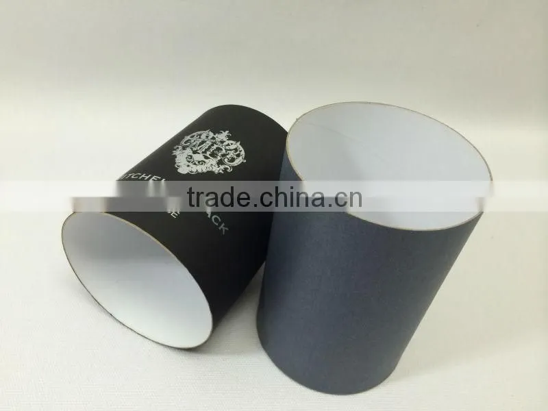 New Design Handmade Recycle Customized round cardboard white gift box