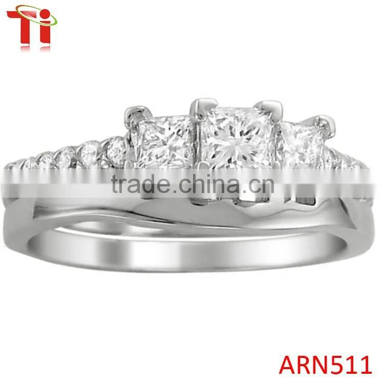 Aohua sterling silver jewelry, 925 silver ring diamond, factory direct sale s925 ring jewelry for wedding