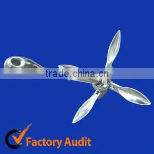 Cold Harden Resin Sand Casting Cleat for marine hardware