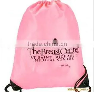 full logo Promotional drawstring phone pouch