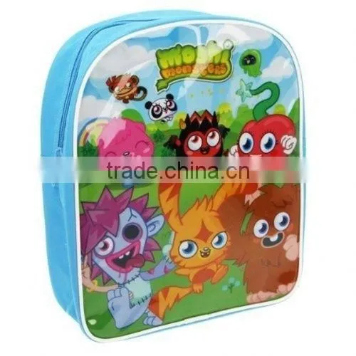 Kids TV Character PVC Front School Bag Rucksack Backpack Brand New Gift