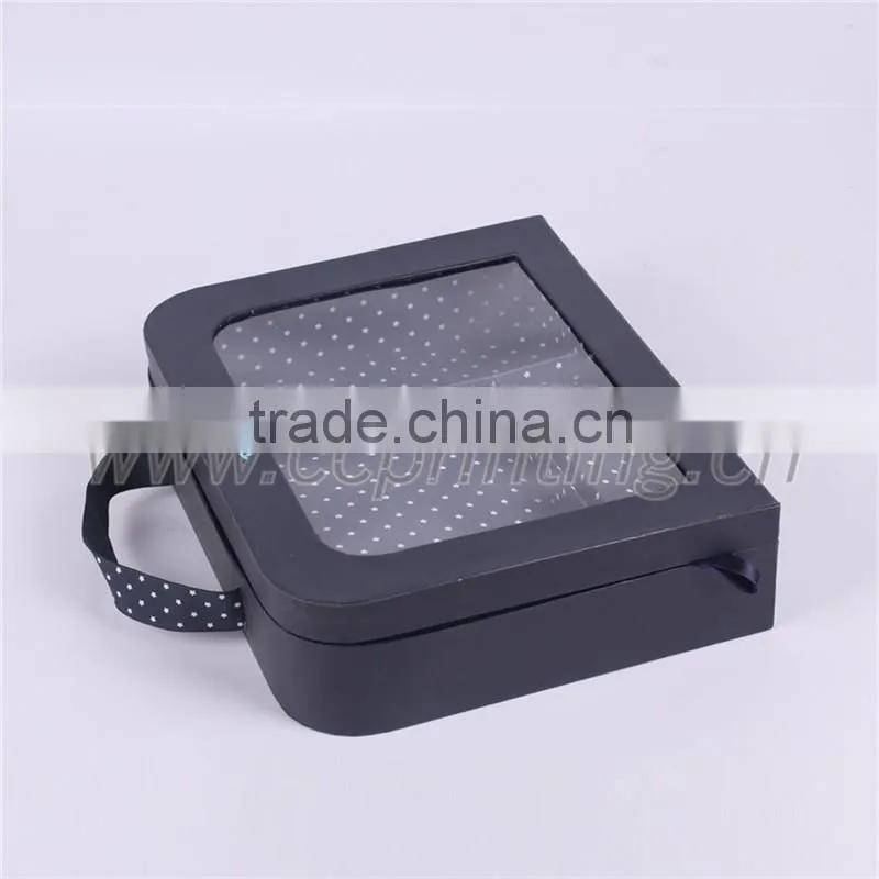 Custom Printing Paperboard Suitcase cardbaord with Handle