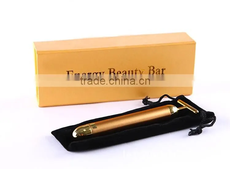 Home Use Skin Tightening acupuncture eye therapeutic massager 24K T-bars