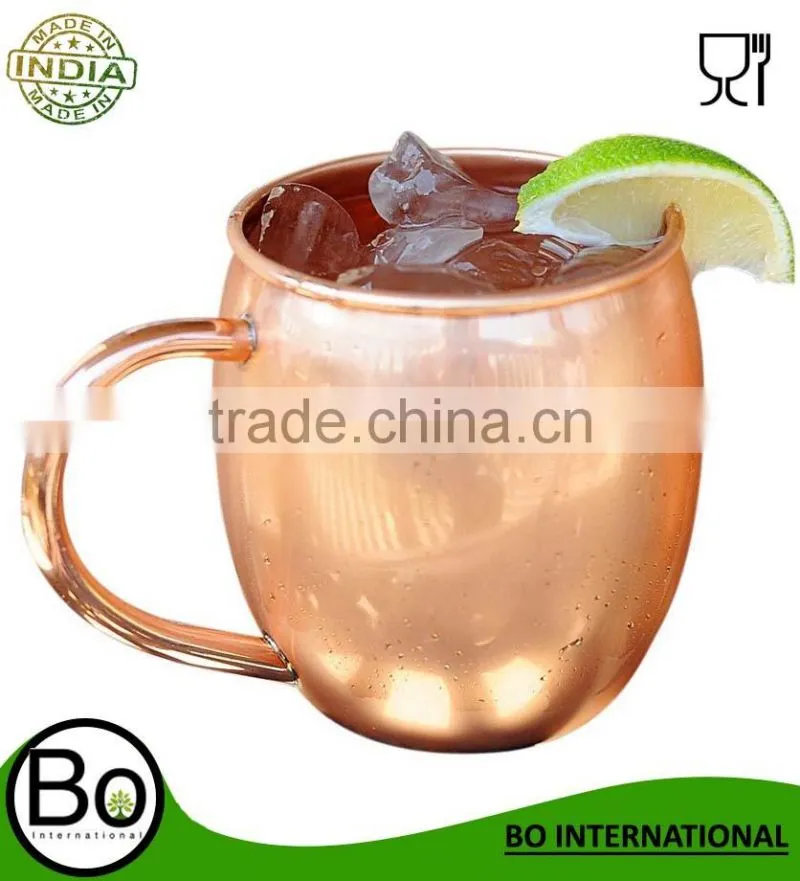 100% Moscow mule copper Mugs