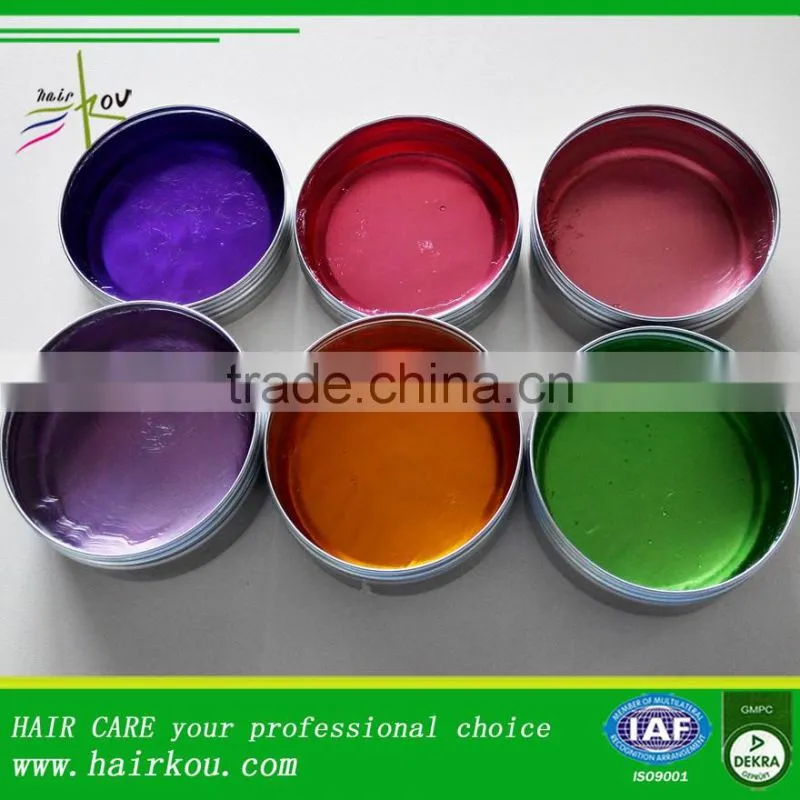 private label custom grape pomade/strong hold china oem hair pomade