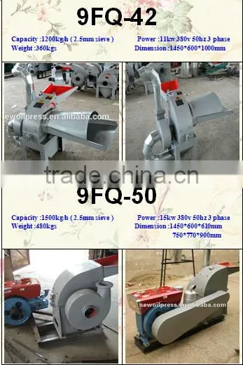 Factory price animal feed grinder 9FQ-42 for sale