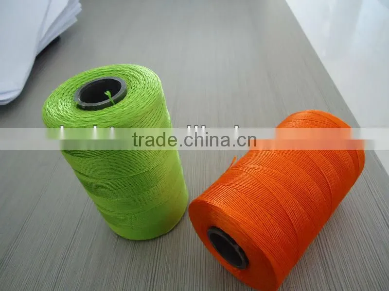 Leather polypropylene sewing thread