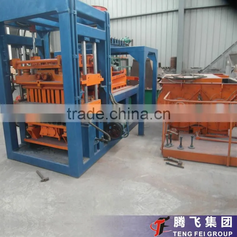 QT6-15B table and mould vibrate block making machine