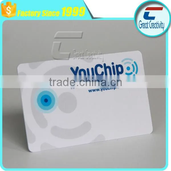 Hybrid 125 kHz ATA5577 + UHF ISO PVC card