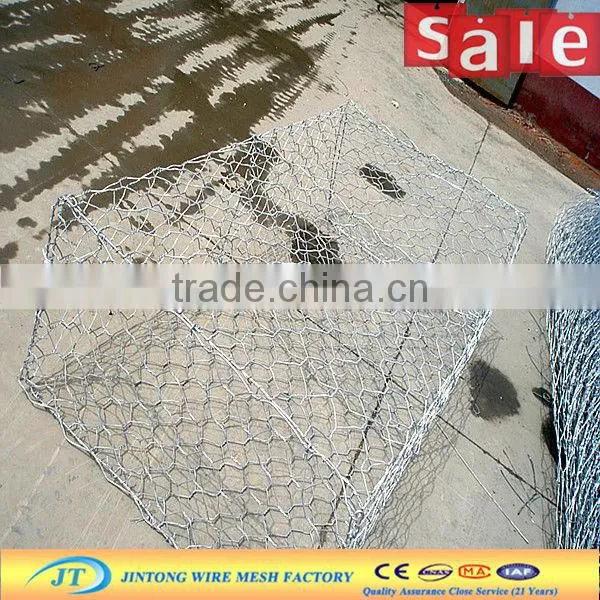 anping factory hexagonal wire mesh gabion containment prices