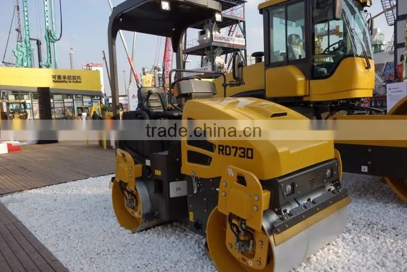 2017 new road roller RD730 3T road roller with cheap price