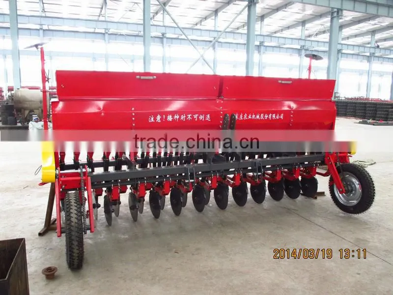 4 wheel tractor drill seeder