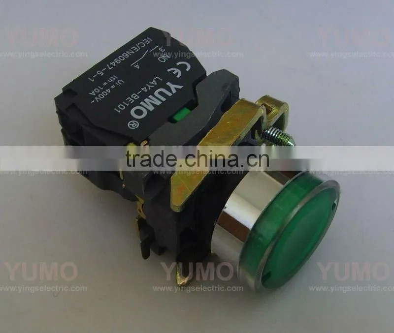 Push button switch LAY4-BW3361 24V GREEN