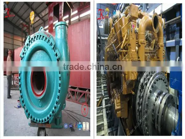Africa 10/8 inch hydraulic sand dredger for sale