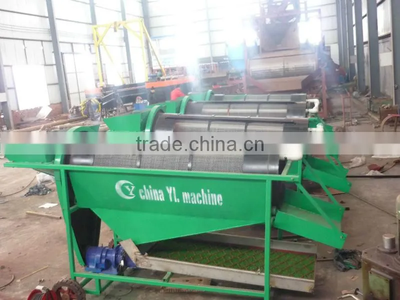 Movable gold mining machine