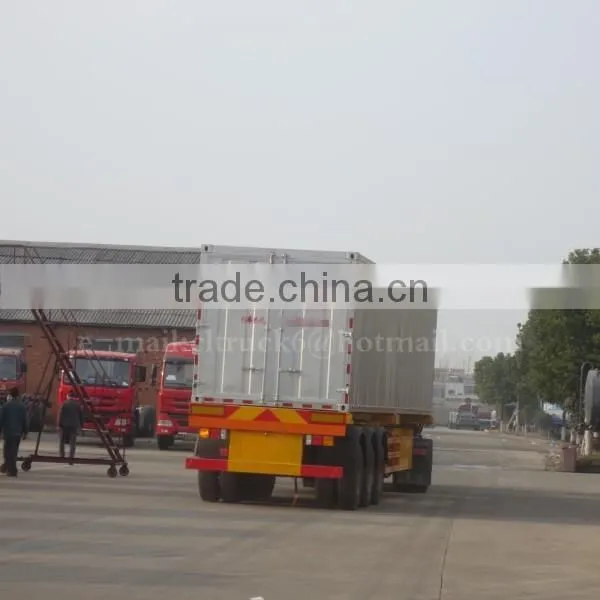 CLW 3 axle Van Type Semi Trailer 50ton