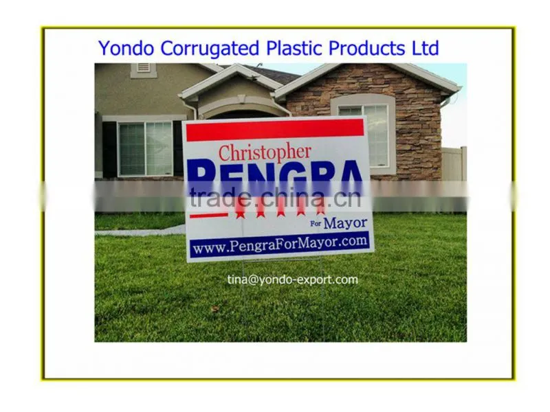 corrugated plastic sign, correx sign,corflute sign,