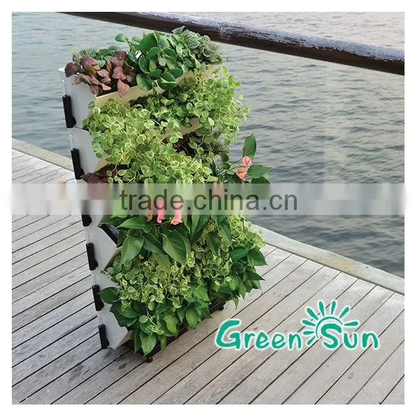 Vertical garden plant box