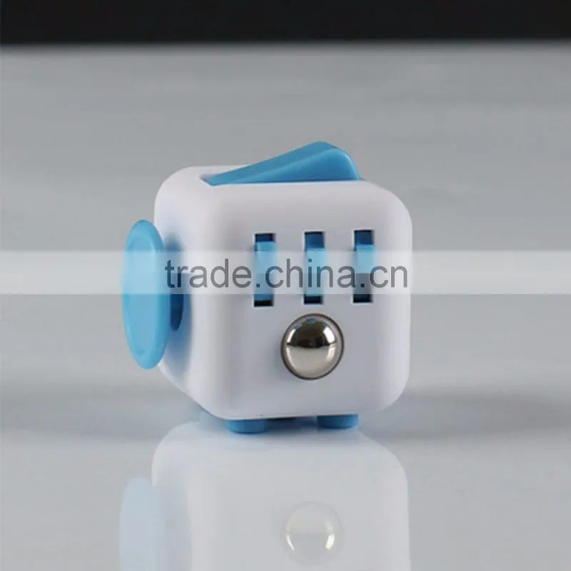 Cheaper Decompression Cube Smooth Button Desk Toy Kids $ adult for Killing Time Relieves Stress Fidget Cube