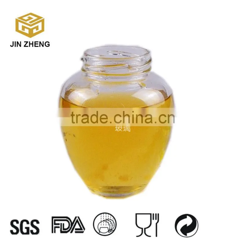 sealed round 300ml twist off cap glass jar factory
