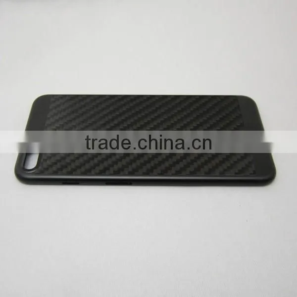 100% Real carbon fiber cover matte black back housing for iPhone 7 Plus