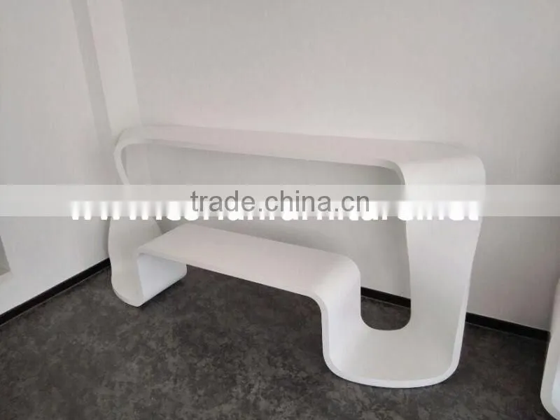 Retail display corianfurnitrue Avonite solid surface made display units
