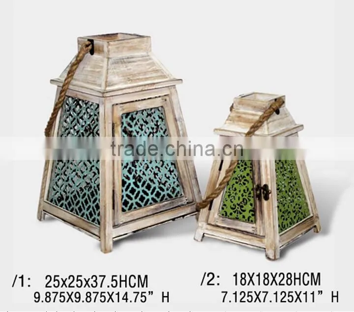 Retro Garden Furniture Lantern For Candle