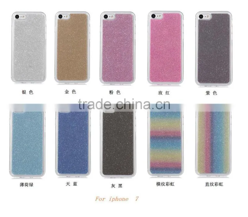 2017 New hot sales high quality diamond Finger holder Phone case for iPhone 7 plus