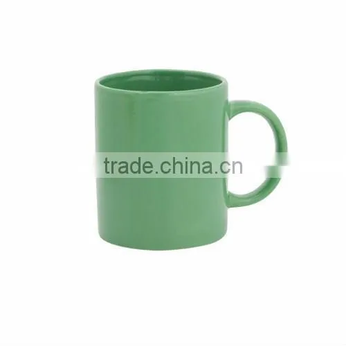 250ml Ceramic green mug