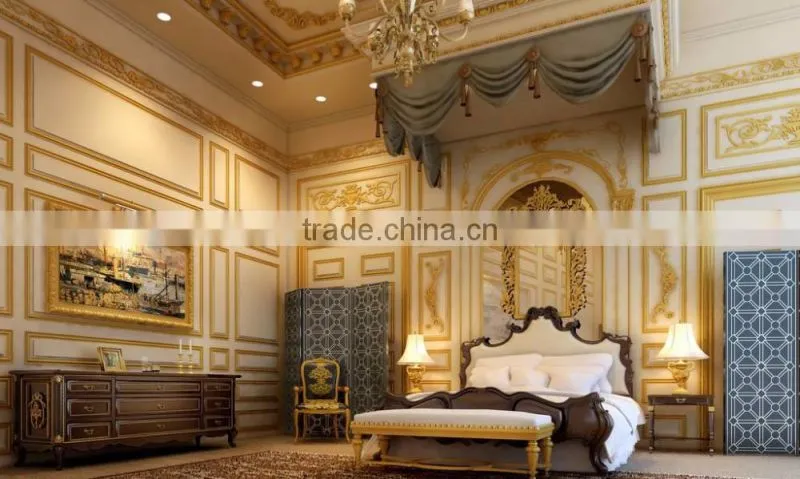 Classic Royal Italian Style 3d Rendering Design for Commercial Reception Hall BF12-03314k
