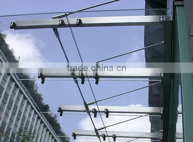 Stainless Steel Glass Canopy awnings door canopy window canopy alibaba china