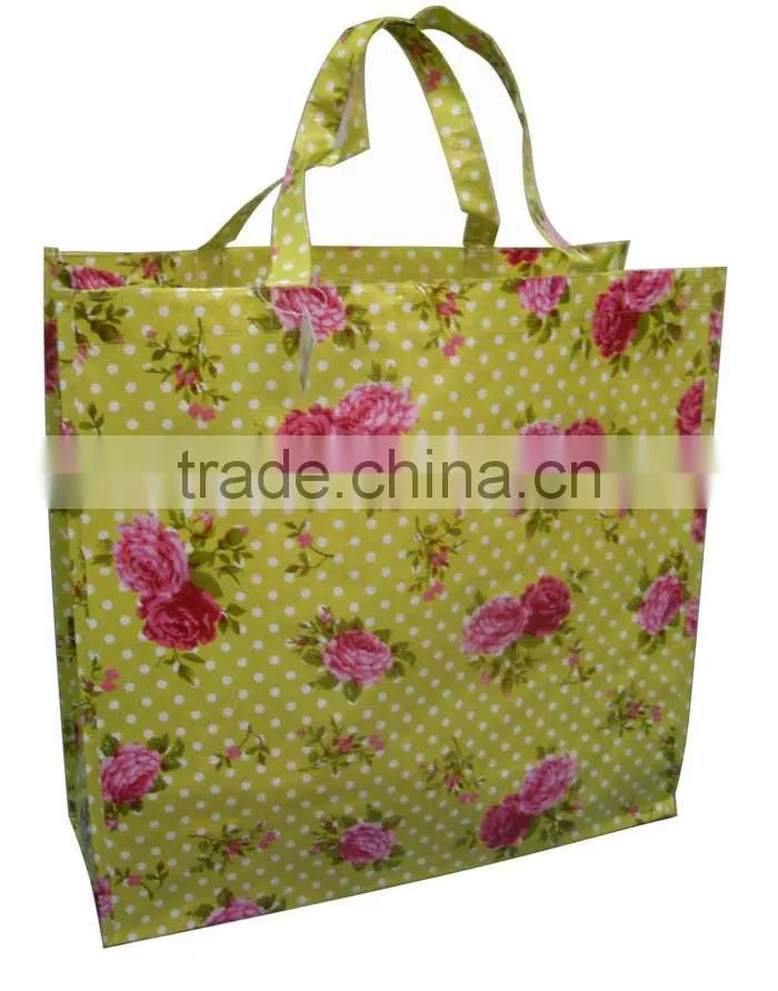 laminated PP Woven Bag, China PP Woven Bag, PP Woven Shopping Bag
