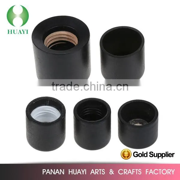 Black wooden cap for glass bottle air freshener 27/410