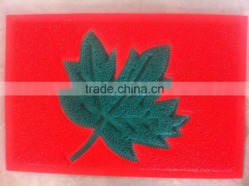 pvc coil floor mat with foam backing pvc noodle door mat with edge