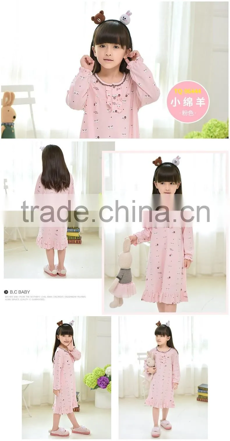 children cotton warm pajamas sleepwear for kids