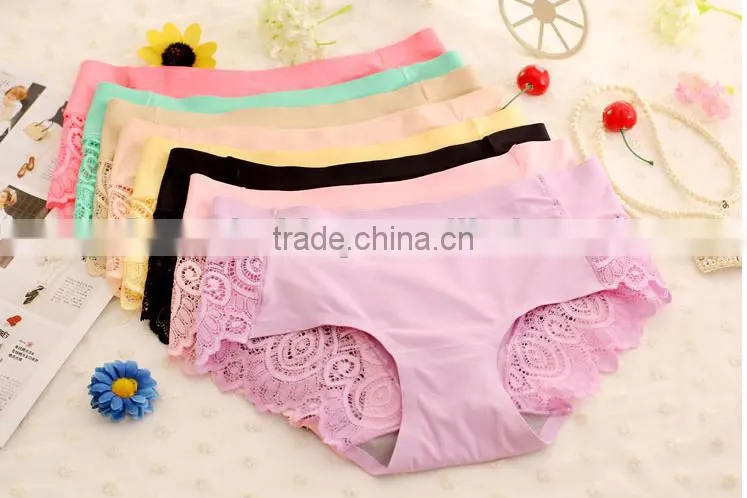 High quality woman underwear girl panty free sampler