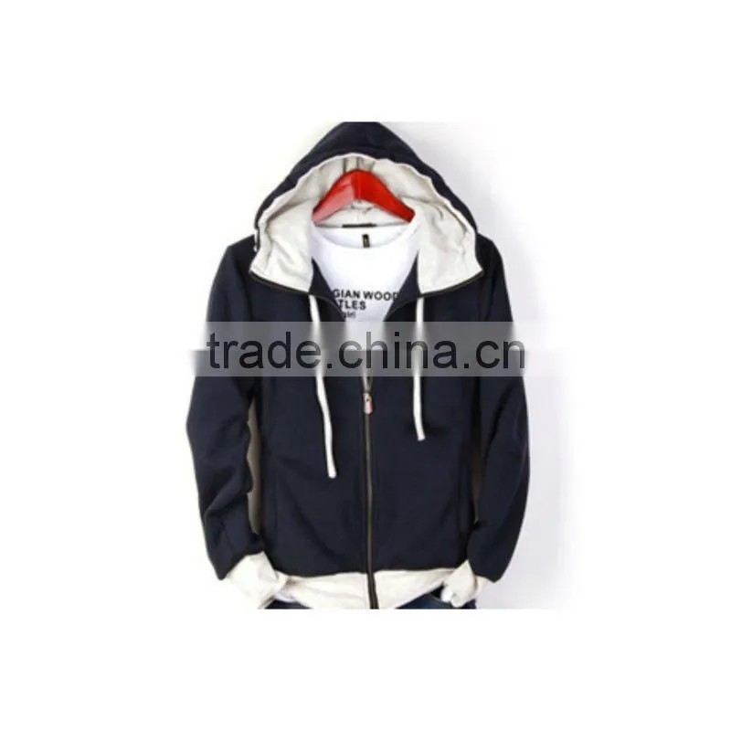 men thicken cardigan hoodies