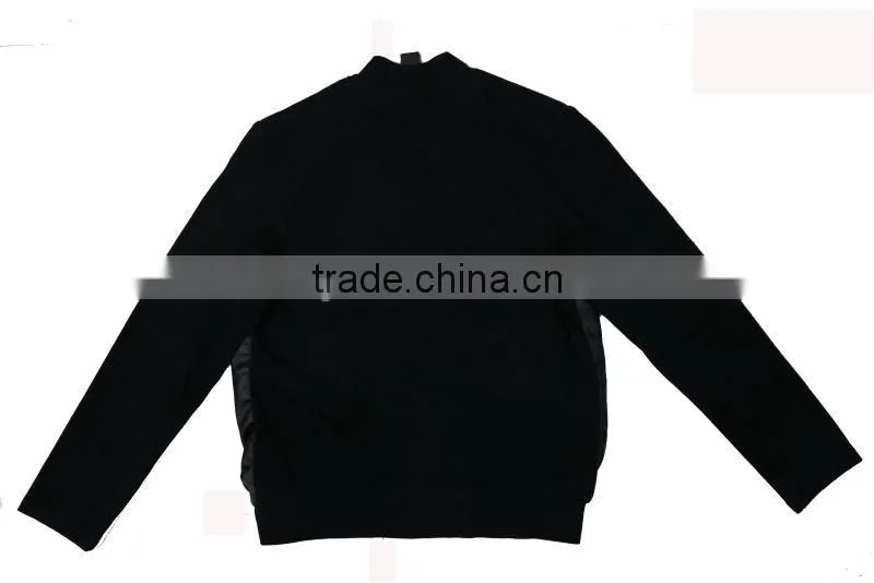 New products spring jacket men leather jacket custom design